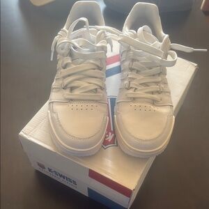 K-Swiss White Sneakers Si-18